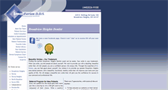 Desktop Screenshot of drfarian.com